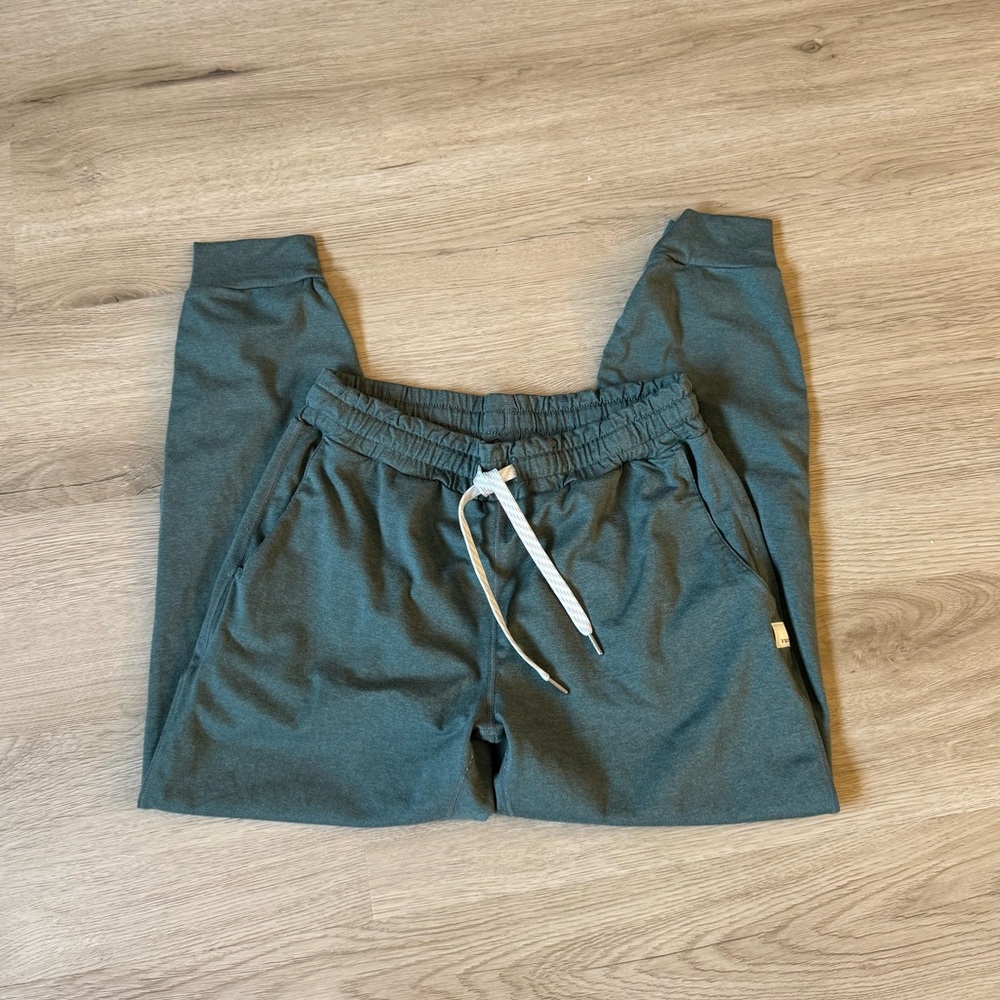 Vuori Green Track Pants